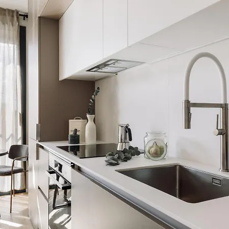 Appartamento Serrat - 1 Bedroom And Office In Poblenou Barcellona