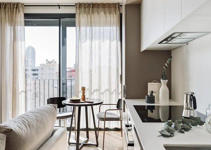 Apartmán Serrat - 1 Bedroom And Office In Poblenou Barcelona