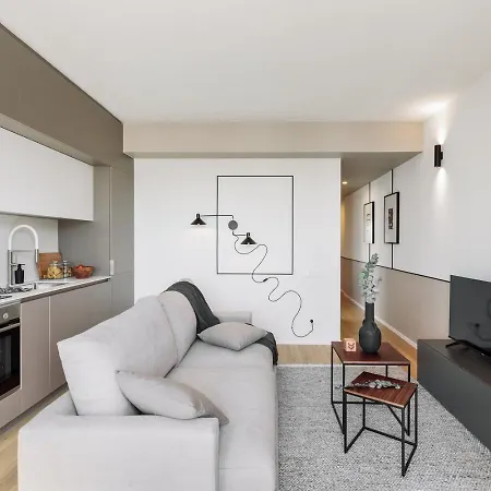 Serrat - 1 Bedroom And Office In Poblenou 아파트